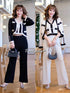 Casual Knitted Three Piece Set
